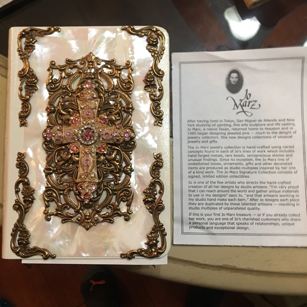 JO MARZ jeweled New American Bible